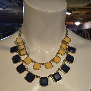 Vintage Gold and Black Necklace